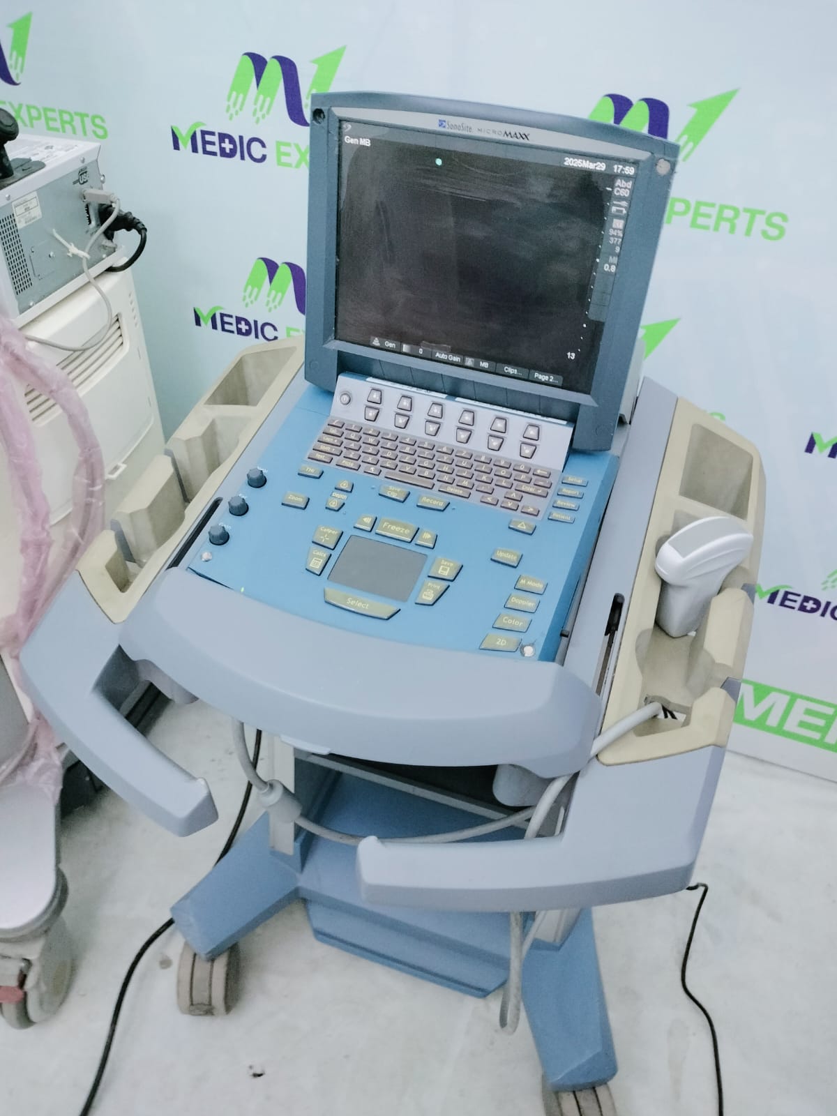 Portable Color Doppler with Convex Probe Only & Printer Trolley