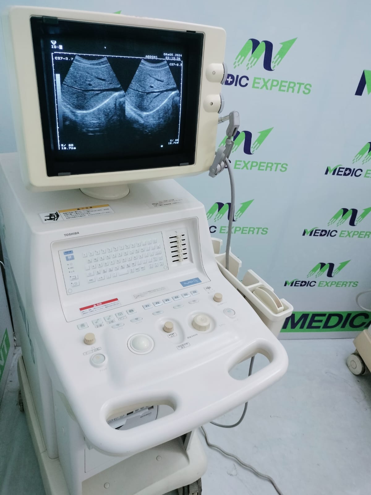 Toshiba Durous Made in Japan Product with Convex Probe