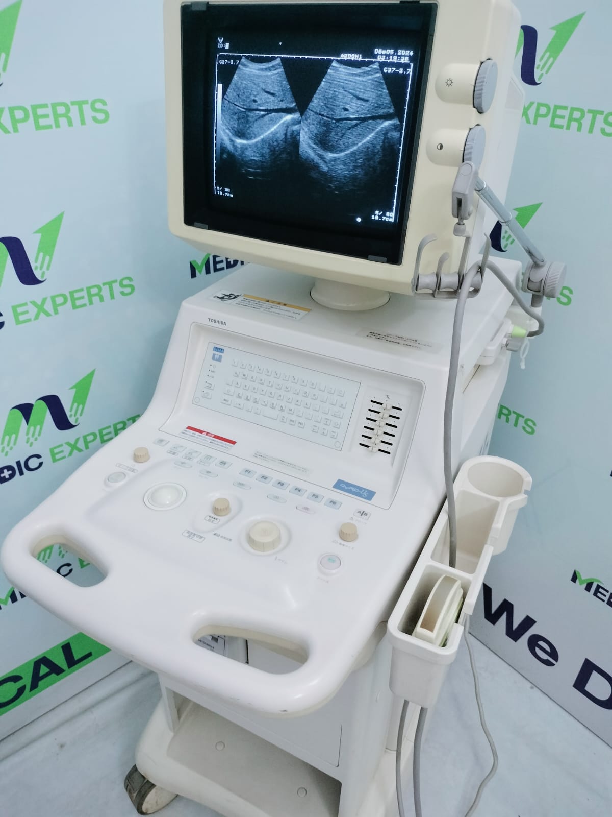 Toshiba Durous Made in Japan Product with Convex Probe